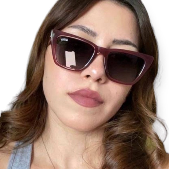 QUAY Call The Shots Sunglasses Polarized Chocolate Frame Brown Gradient Lens NWT - Picture 5 of 8